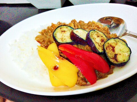 夏野菜キーマカレー☆